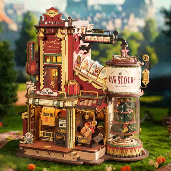 ROKR Dream Gift Factory Wooden Music Box