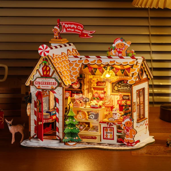 Rolife Gingerbread House DIY Miniature House