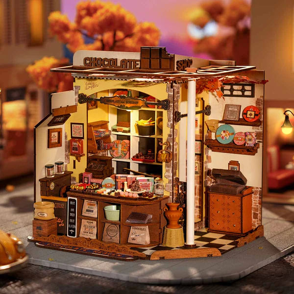 Rolife Henry's Chocolate DIY Miniature House