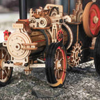 ROKR Steam Engine Mechanical 3D Wooden Puzzle