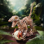 ROKR Velociraptor Mechanical 3D Wooden Puzzle