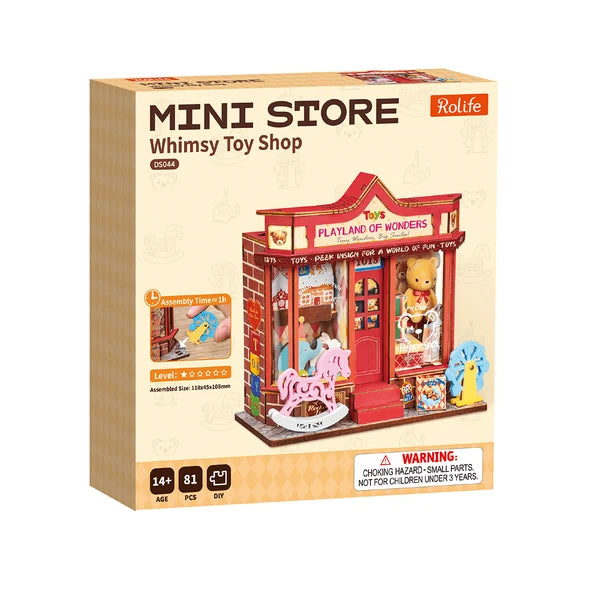 Rolife Whimsy Toy Shop DIY Miniature House